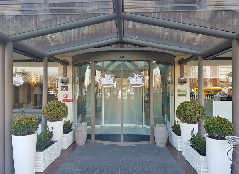 Entrada de l’hotel Foto