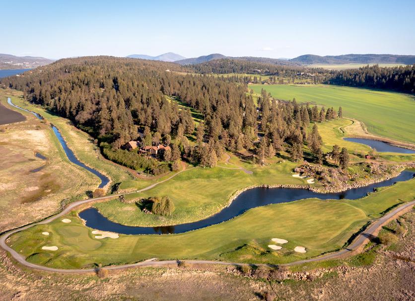 Camp de golf Foto